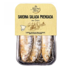 Sardinas saladas prensadas